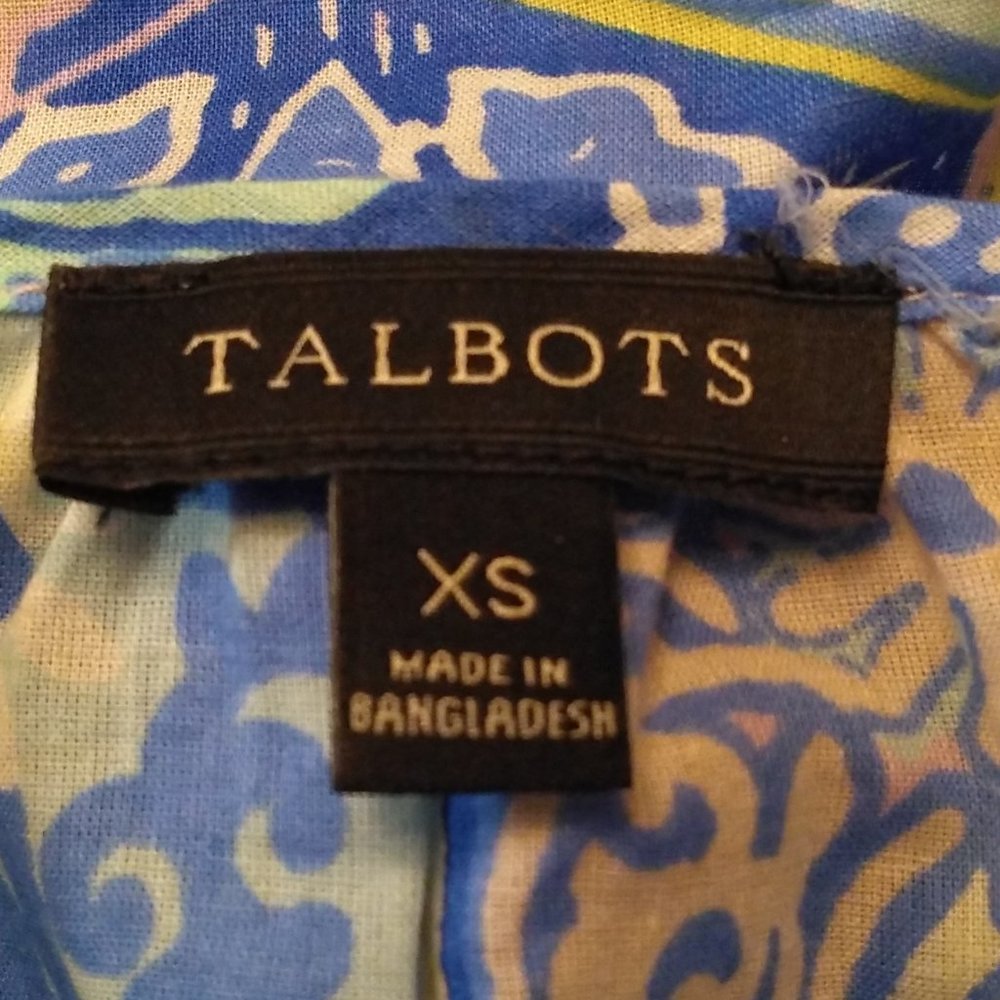 Talbots Button Blouse - image 6